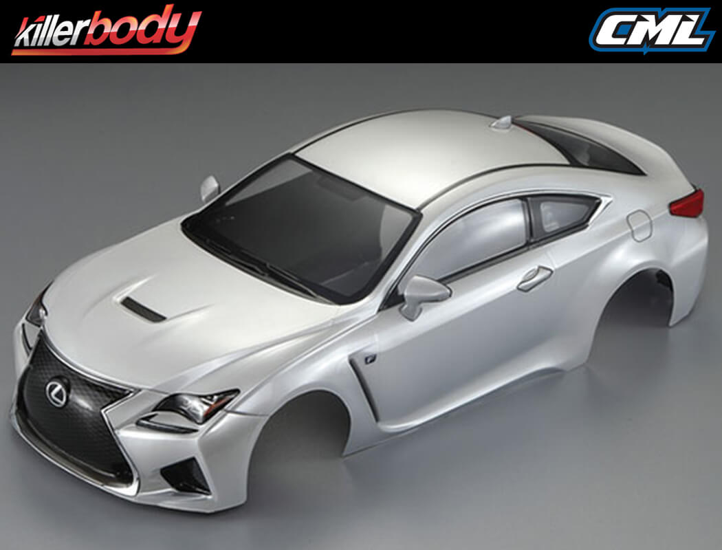 Killerbody Lexus Rc F 195Mm Finished Body - Pearl White