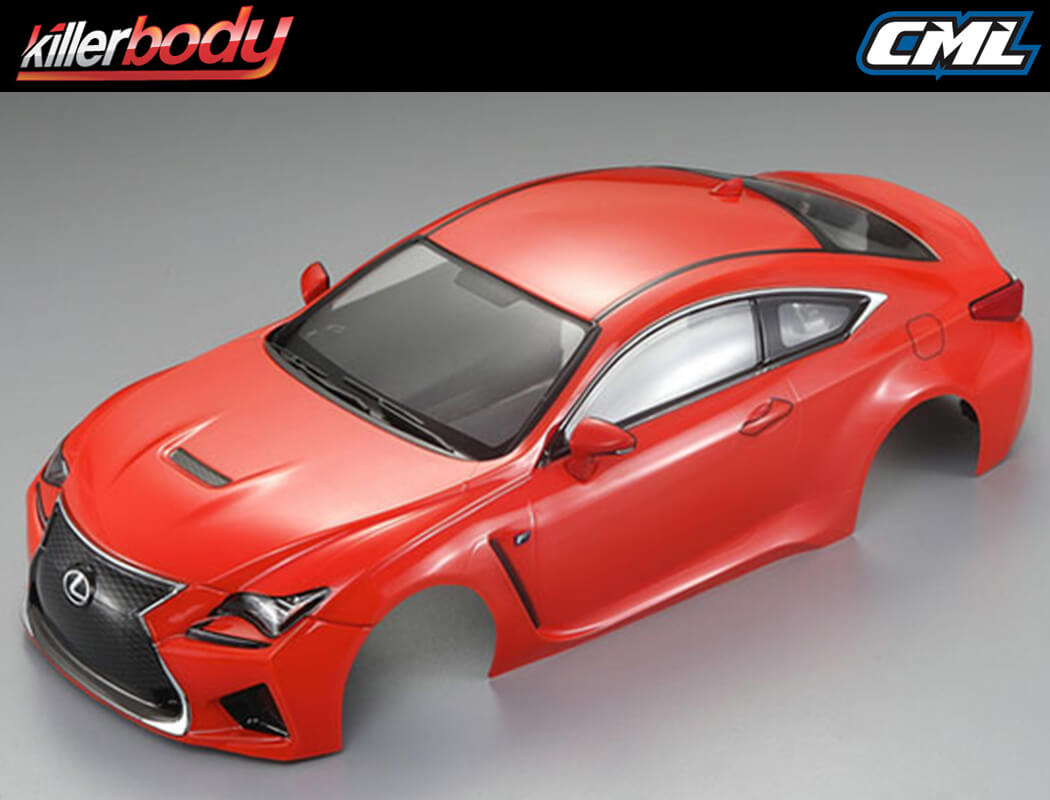 Killerbody Lexus Rc F 195Mm Finished Body - Orange