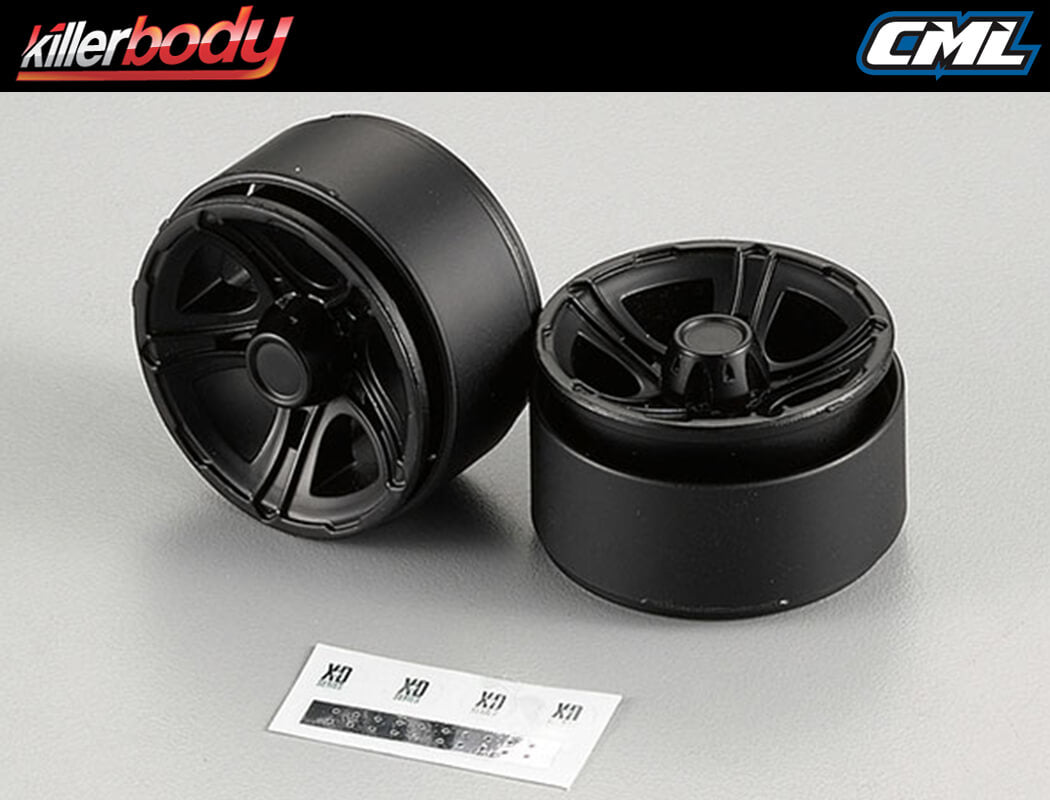 Killerbody Aluminium Wheel 1.55" (For 1/10Th Crawler)