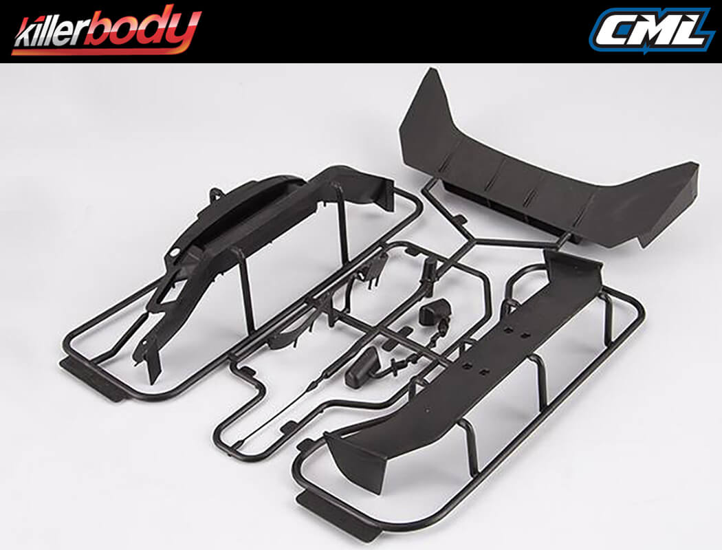 Killerbody Subaru Brz R&amp;D Sport Black Plastic Parts Set