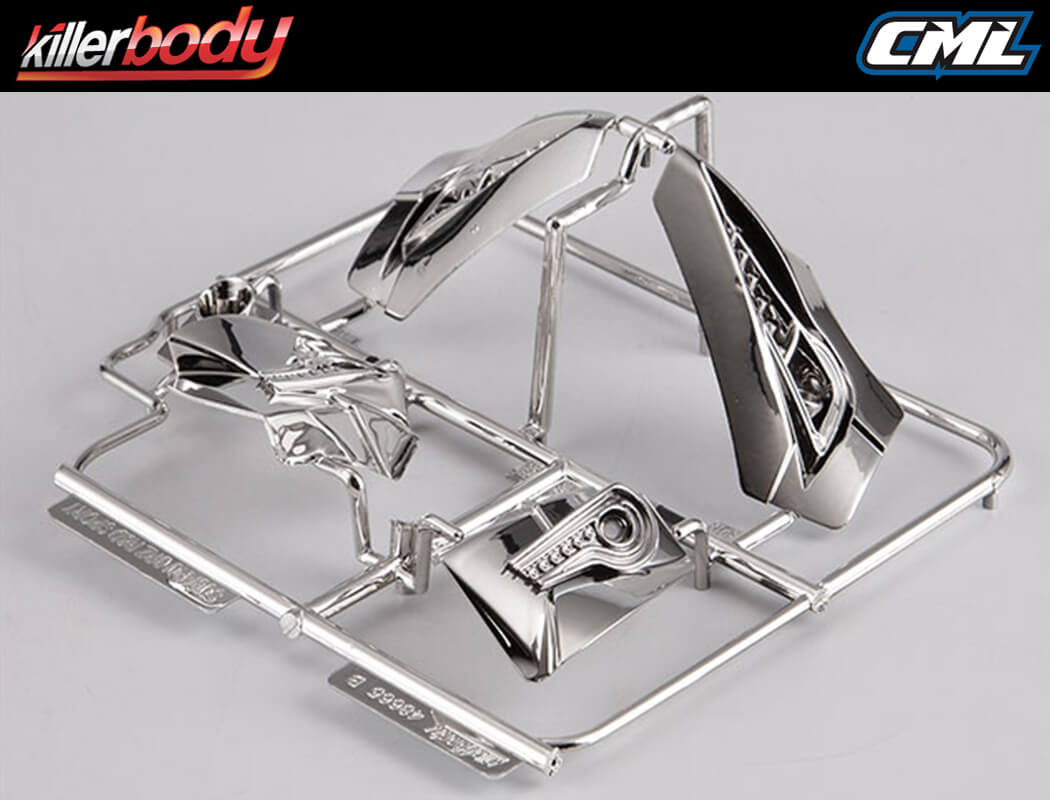 Killerbody Subaru Brz R&amp;D Sport Chromed Plastic Part Set