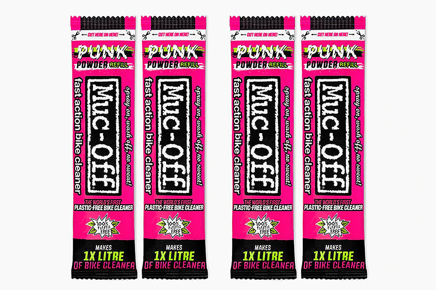 Muc-Off Punk Powder Cleaner 4 Pack (Makes 4L Of Nano Tech)