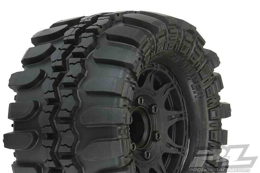 Proline Interco Tsl Sx Super Swamper 2.8" Tyres On Raid 6X30 Blk Wheels