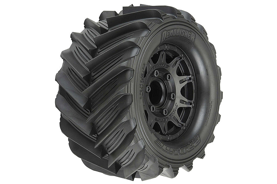 Proline Demolisher 2.8" Tyres Raid Blk 6X30 R/Hex 12Mm Wheel