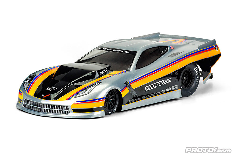 Protoform Chevrolet Corvette C7 Pro-Mod Drag Body For Slash