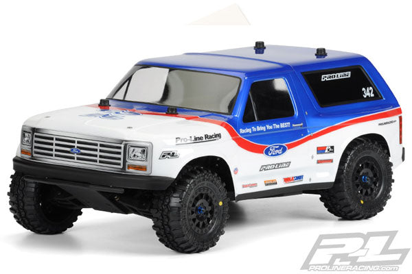 Proline 1981 Ford Bronco Clear Body Pro-2 Sc / Slash/4X4