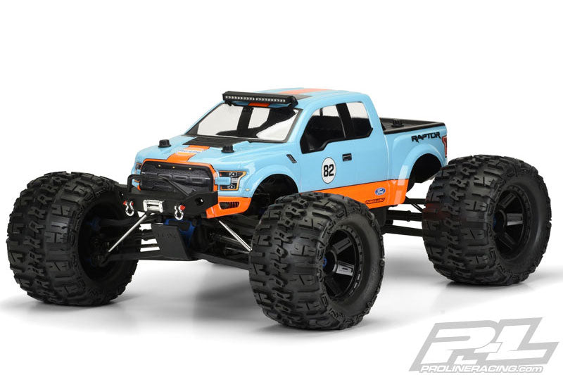 Proline 2017 Ford F-150 Raptor Clear Body T-Maxx,Revo 3.3,Mgt