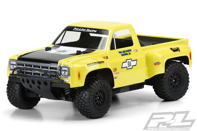 Proline 1978 Chevy C-10 Race Truck Clear Body Slash/Sc10