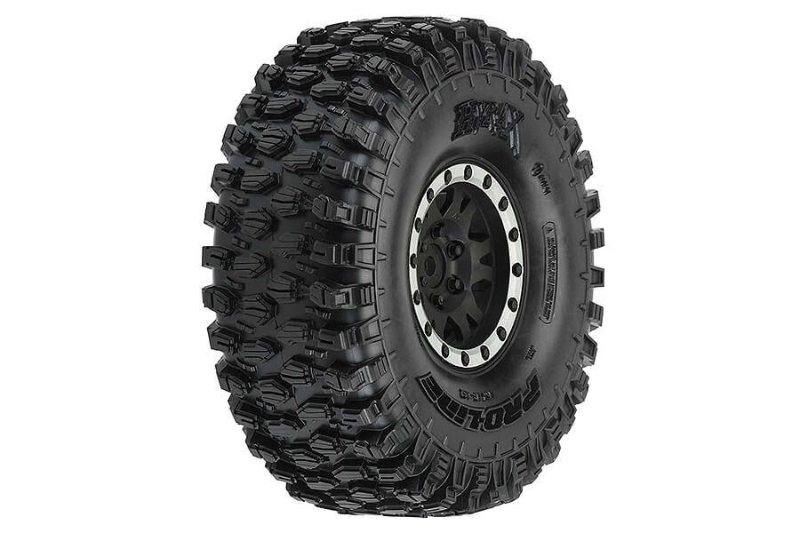 Proline Hyrax 1.9" Predator On Impulse Blk/Silv B/Lock Wheels