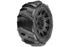 Proline Dumont Paddle Sand/Snow On 5.7" Raid Black Wheels