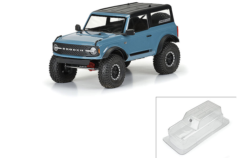 Proline 2021 Ford Bronco Clear Body Set + Acc (290Mm)