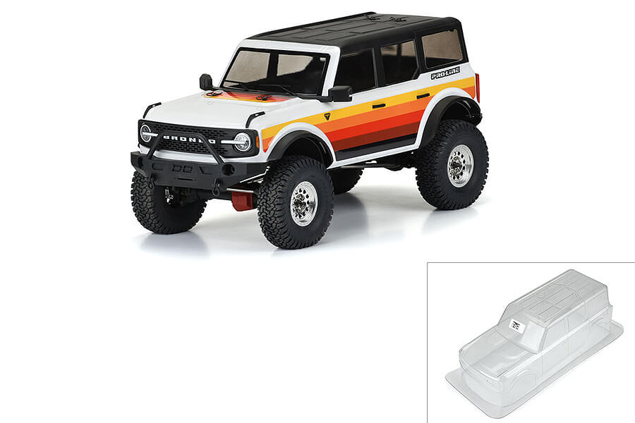 Proline 2021 Ford Bronco Clear Body Set + Acc (313Mm)