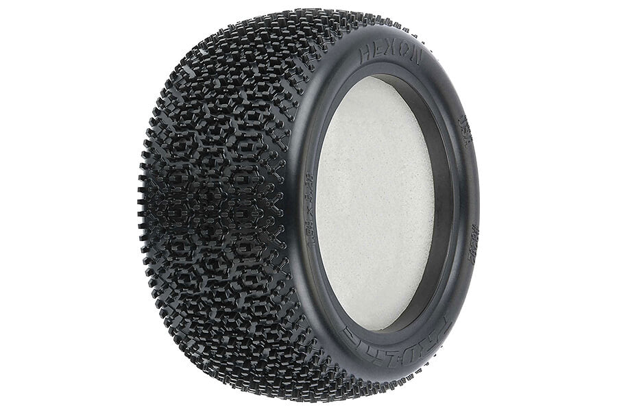 Proline 'Hexon' 2.2" Cr4 (Soft Carpet) Buggy Rear Tyres