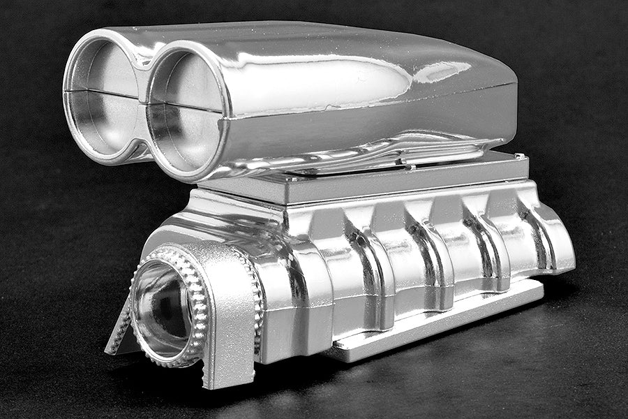 Rpm Chrome Shotgun Style Mock Intake &amp; Blower