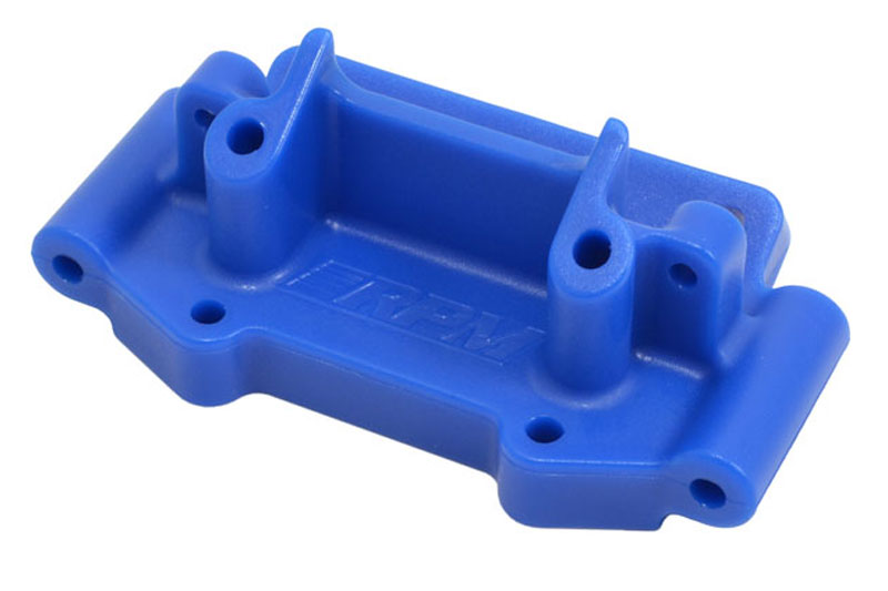 Rpm Blue Front Bulkhead For Traxxas 2Wd Vehicles