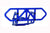 Rpm Rear Bumper For Traxxas Slash 4X4 - Blue