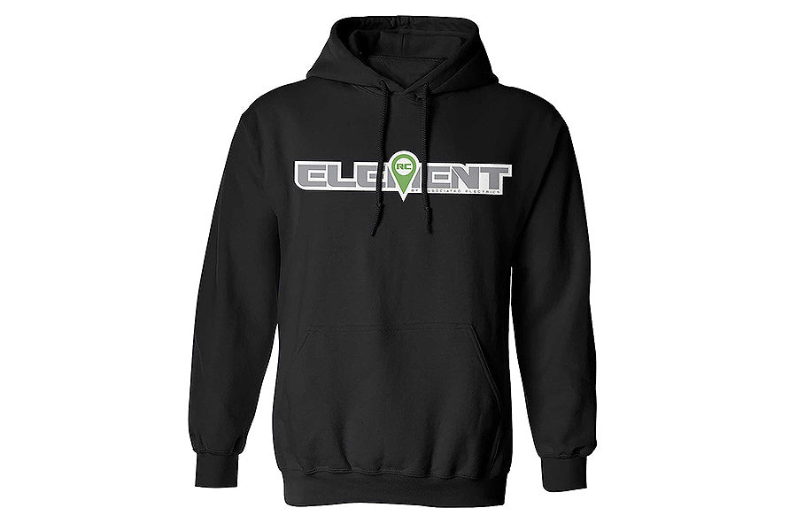 Element Rc Logo Hood Pullover Black - Medium