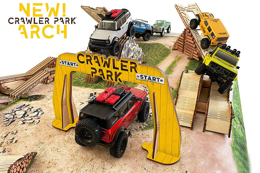 Crawler Park Start/Finish Arch 1/24 Rc Crawler Park Circuit