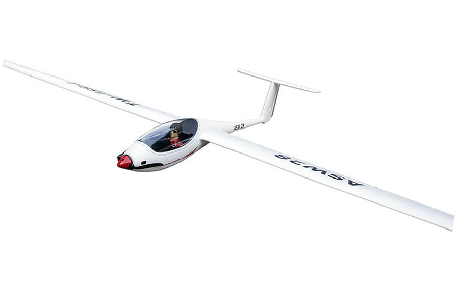 Volantex Asw28 2600Mm Glider W/Abs Fuselage Artf