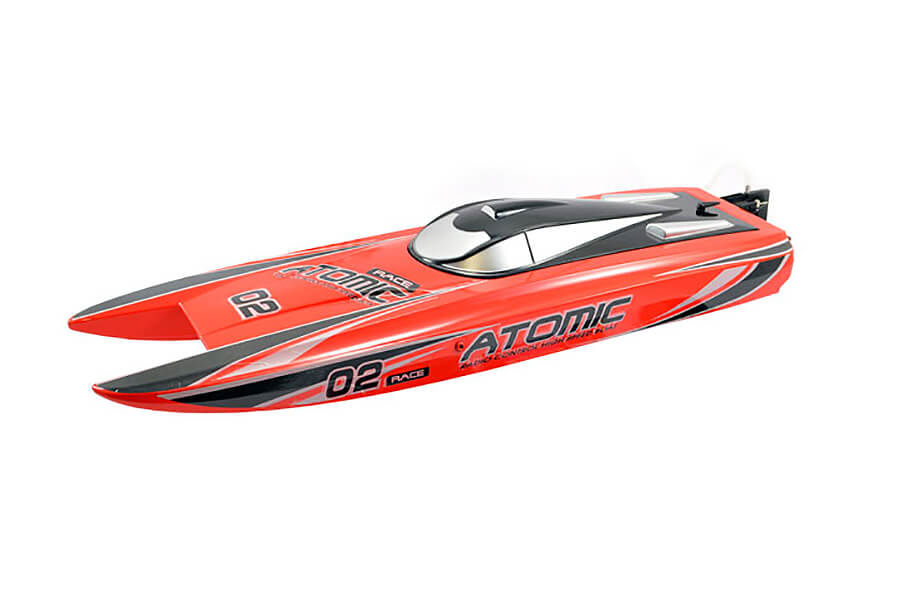 Volantex Racent Atomic 70Cm Brushless Racing Boat Artr (Red)