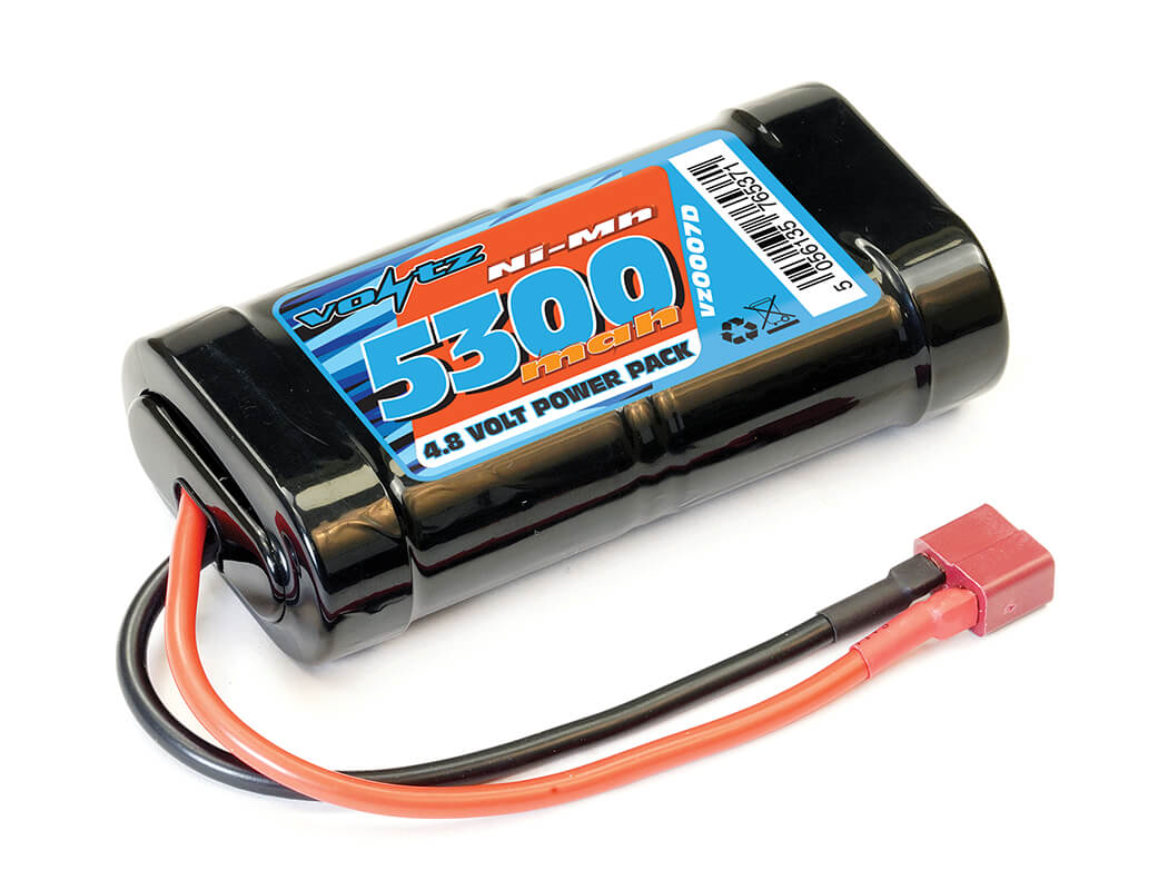 Voltz 5300Mah Stick Pack 4.8V With Deans Connector