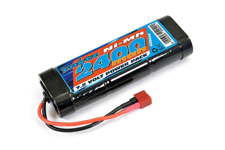 Voltz 2400Mah 7.2V Nimh Stick Pack Battery W/Deans Connector