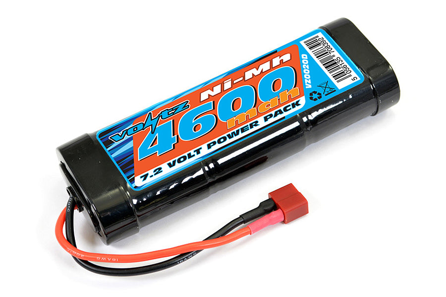 Voltz 4600Mah Stick Pack 7.2V W/Deans Connector