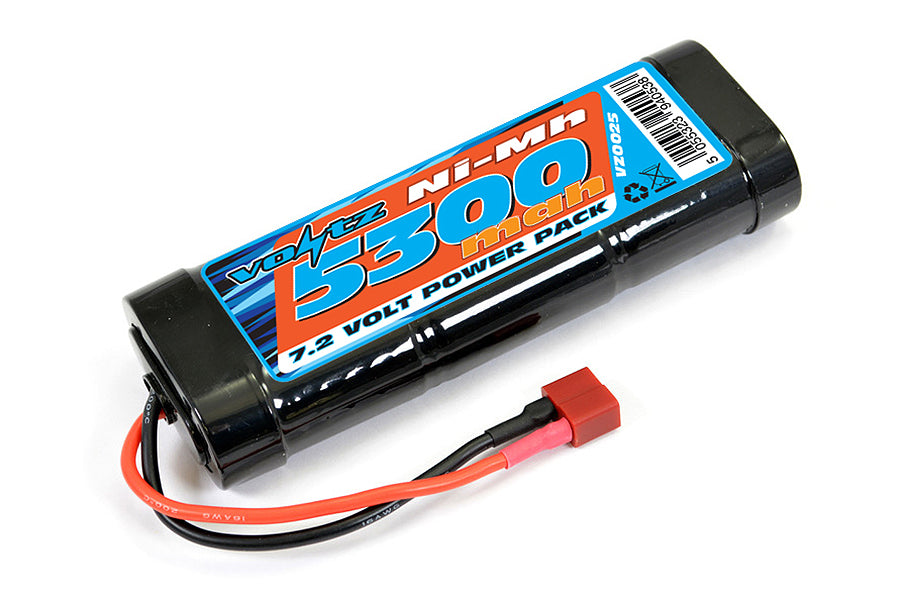 Voltz 5300Mah Stick Pack 7.2V W/Deans Connector