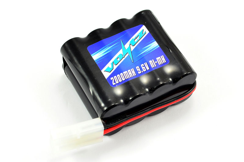 Voltz Hobby 9.6V 2000Mah Aa Hump Pack Battery W/ Tamiya Plug (He00014)