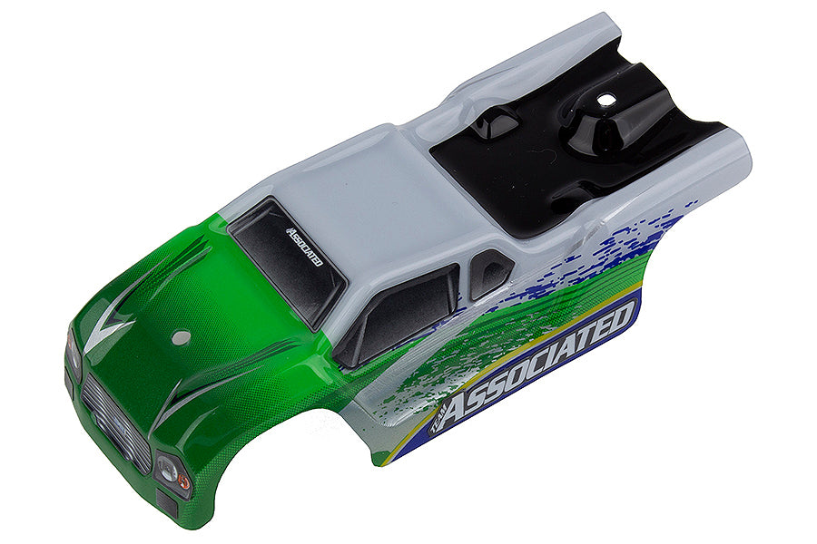 Associated Tr28 Body White/ Green