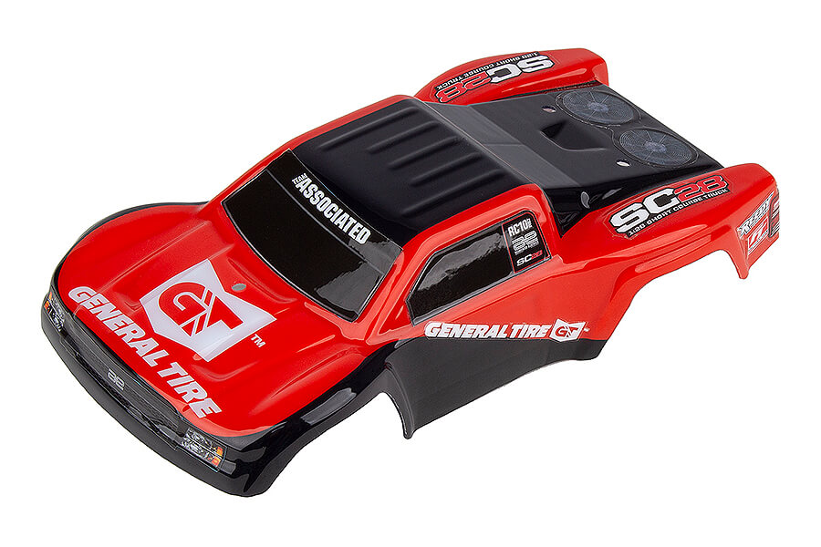 Team Associated Sc28 General Tire Rtr Body Painted