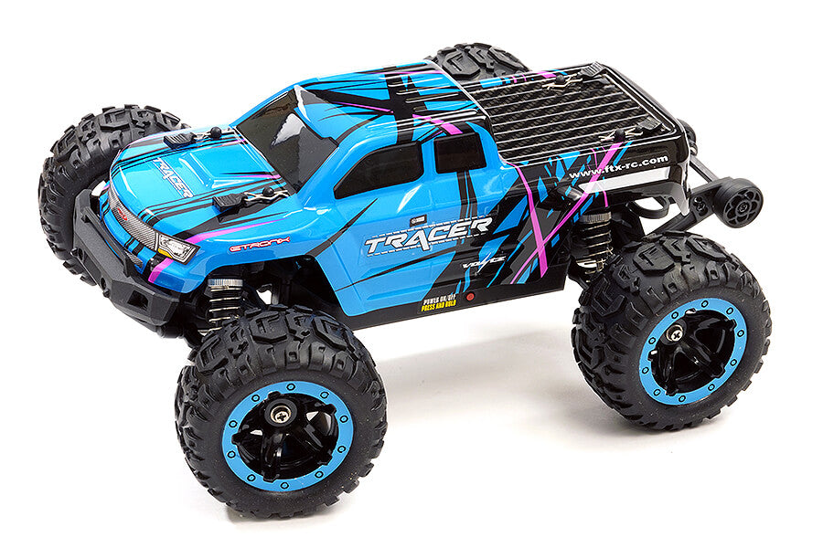 Ftx Tracer 1/16 4Wd Brushless Monster Truck Rtr - Blue