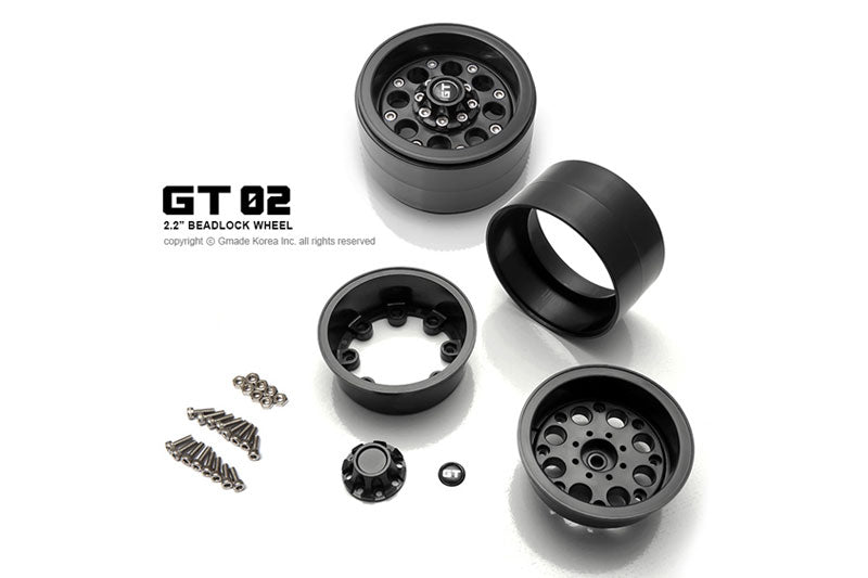 Gmade 2.2 Gt02 Beadlock Wheels (2)