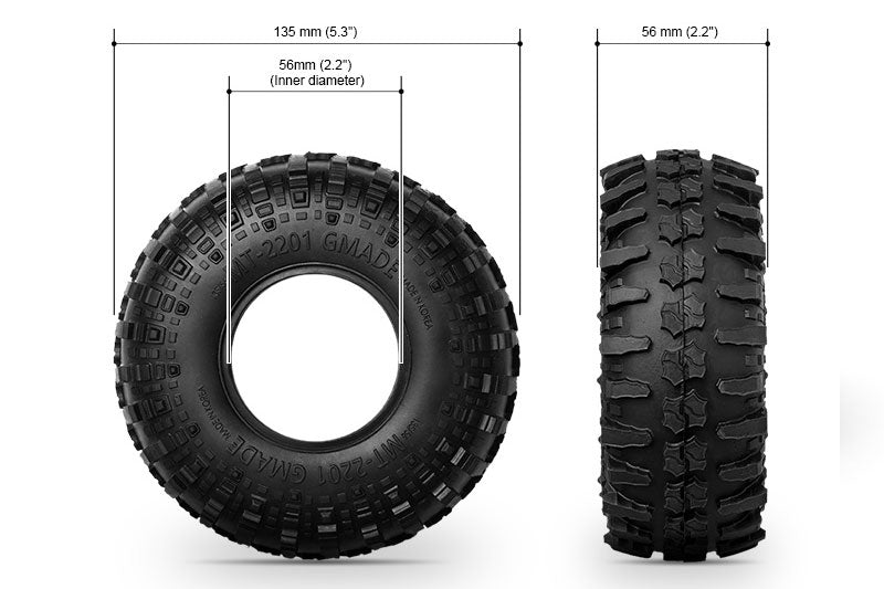 Gmade 2.2 Mt 2201 Off-Road Tyres (2)