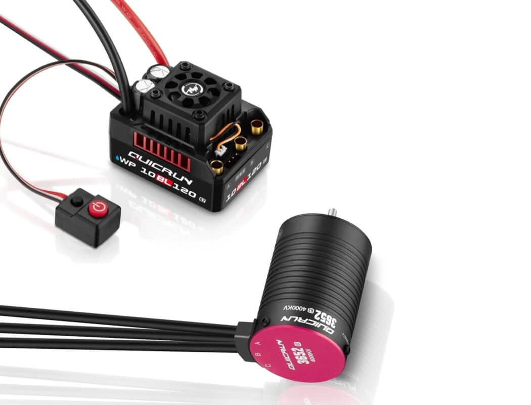 Hobbywing Quicrun Combo Esc G2 10Bl120/3652Sl 4000Kv G2 Motor