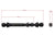 Gmade Hardened Universal Shaft For Axial Scx10 Ii Kit