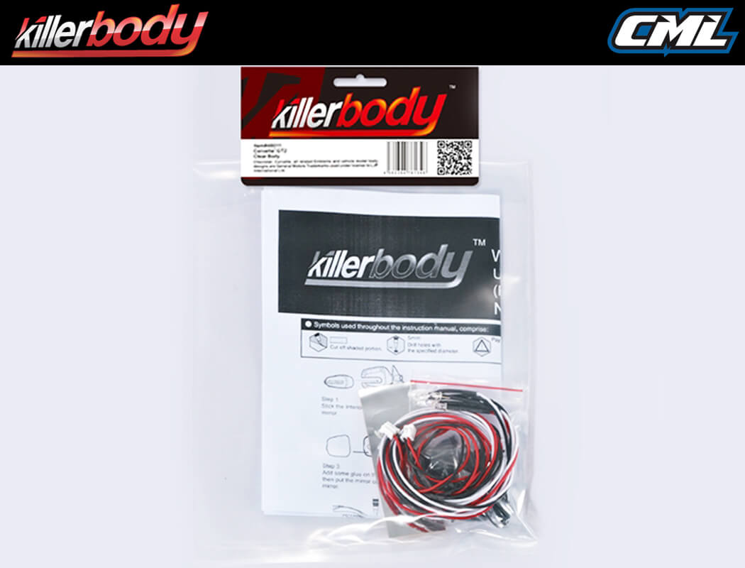 Killerbody Wing Mirror W/Led Unit Set