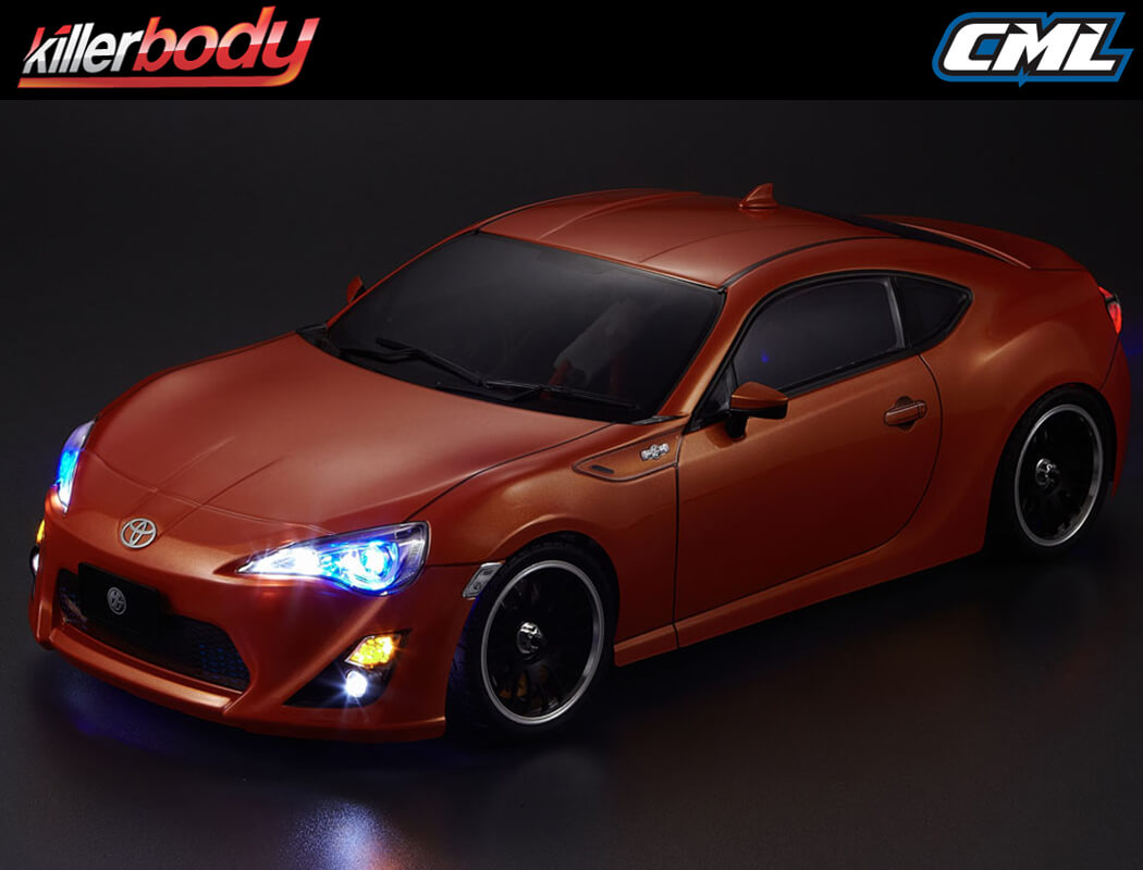 Killerbody Toyota 86 190Mm Finished Body Red