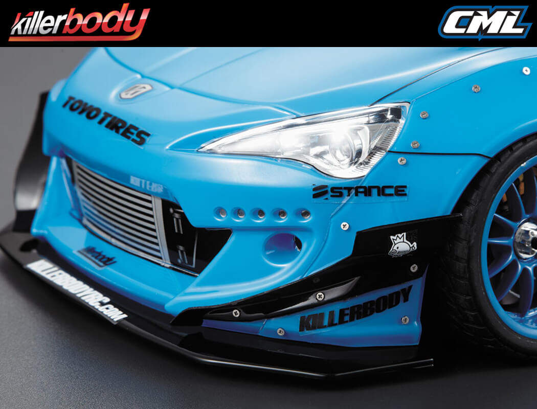 Killerbody Decal For Wide Body Full Kit No.1 - Toyota 86 &amp; S