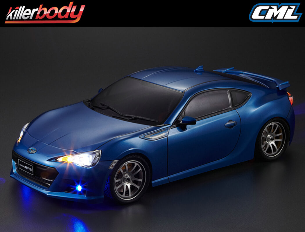 Killerbody Subaru Brz 190Mm Finished Body Met-Blue