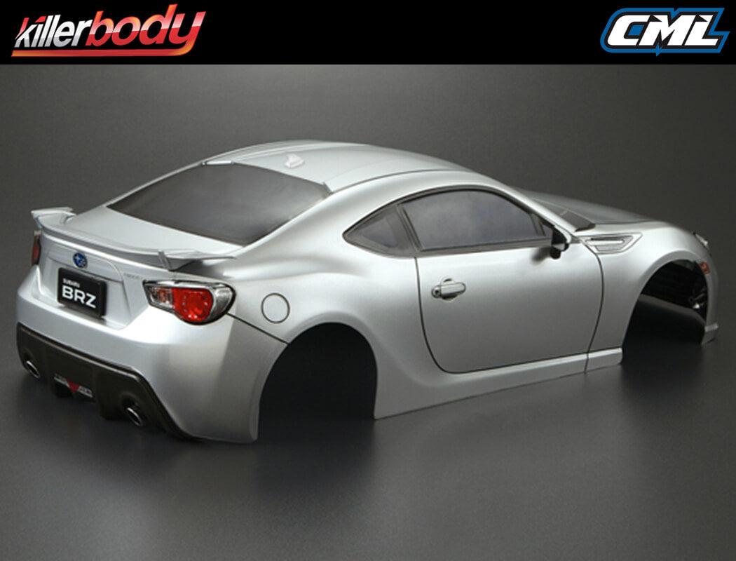 Killerbody Subaru Brz 190Mm Finished Body Silver