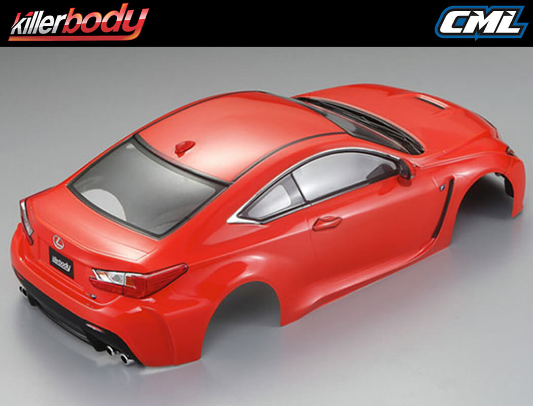 Killerbody Lexus Rc F 195Mm Finished Body - Orange