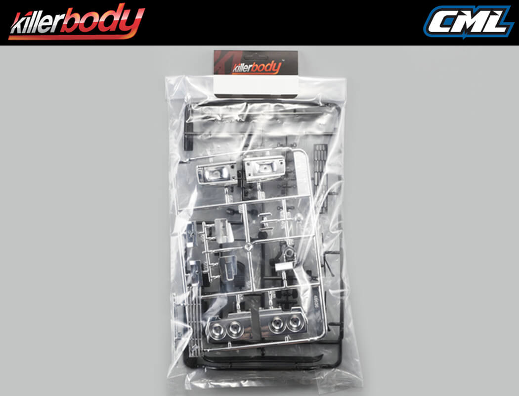 Killerbody Nissan Skyline 2000 Turbo Gt-Es Plastic Parts Set