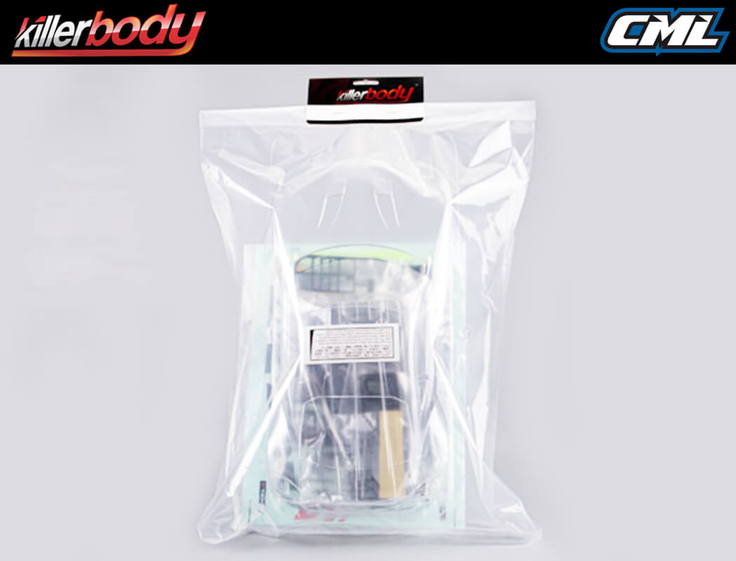 Killerbody Vivac 86 Mc Clear Bodyshell 1/10Th