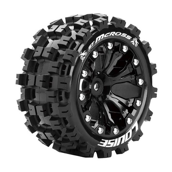 Louise Rc St-Mcross 1/10 Soft Hex 14Mm Black Arrma Granite