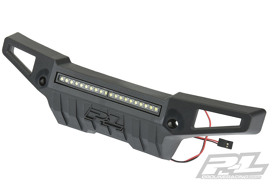 Proline Pro-Armor Front Bumper With 4" Led L/Bar Mount X-Maxx