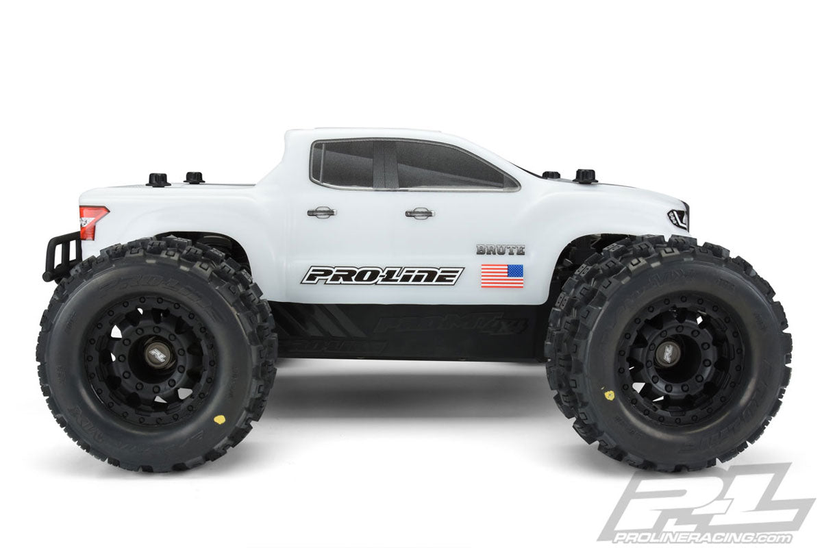 Pro-Line Precut Brute Bash Armour White Body Pro-Mt/Stamp