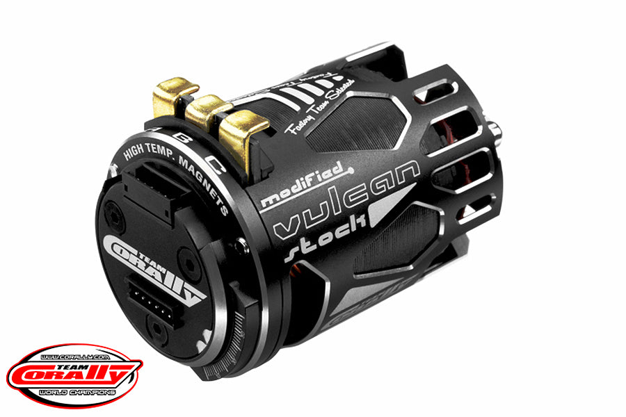 Corally Vulcan "Stock" 1/10 Sensored Comp Brushless Motor 10.5T