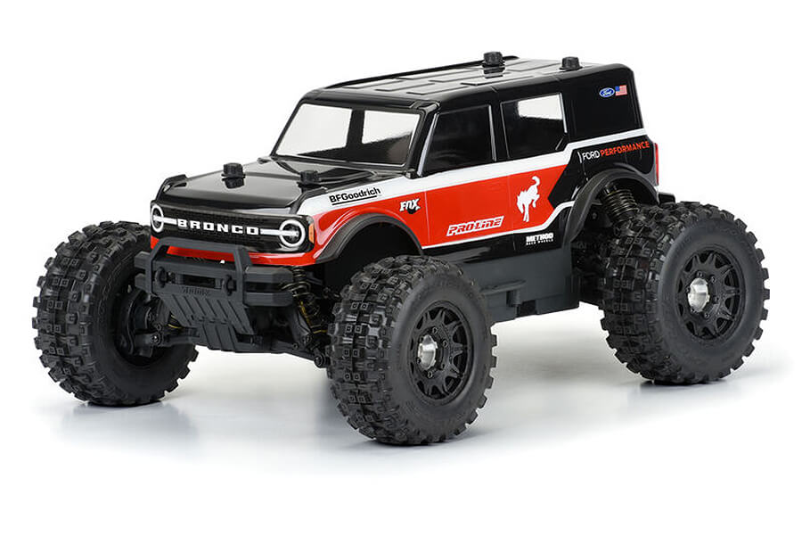 Proline 2021 Ford Bronco Clear Body For Stamp/Granite Ext B/M