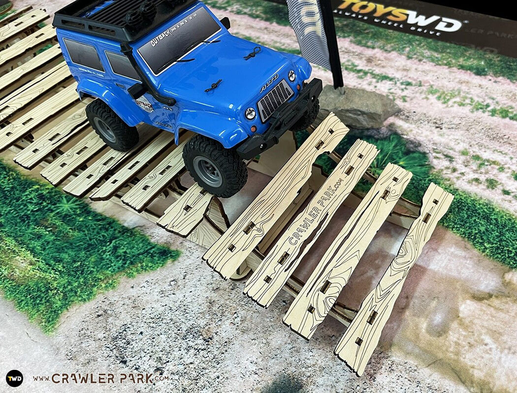 Crawler Park Suspension Tibetan Bridge 1/24